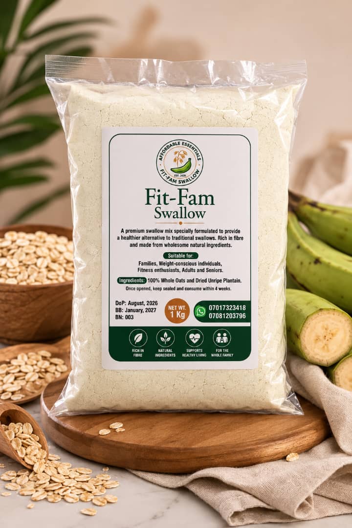 Fit-Fam Swallow Mix Packaged Product